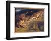Tiger and Lion-Eugene Delacroix-Framed Giclee Print