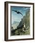 Tiger and Vulture-Jean Leon Gerome-Framed Premium Giclee Print