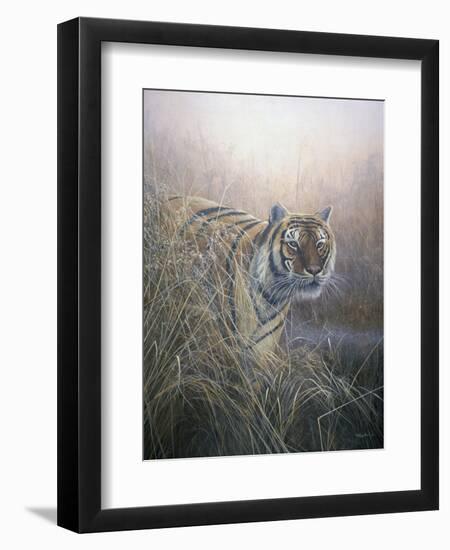 Tiger at Dawn-Jeremy Paul-Framed Premium Giclee Print