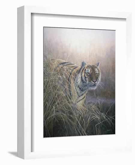 Tiger at Dawn-Jeremy Paul-Framed Giclee Print