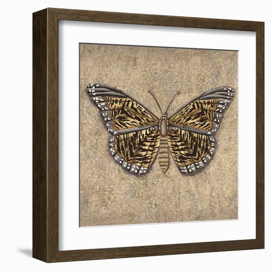 Tiger Butterfly-Jennifer Brice-Framed Giclee Print