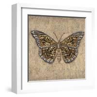 Tiger Butterfly-Jennifer Brice-Framed Giclee Print