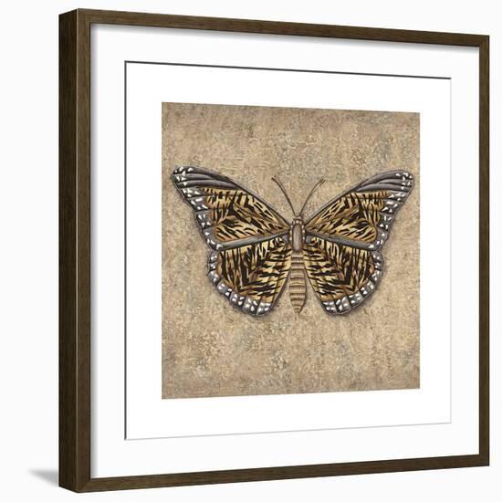 Tiger Butterfly-Jennifer Brice-Framed Giclee Print