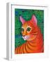 Tiger Cat, 2012-Jane Tattersfield-Framed Giclee Print