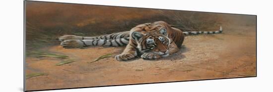 Tiger Cub Heat of the Day-Michael Jackson-Mounted Giclee Print