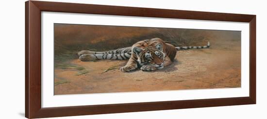 Tiger Cub Heat of the Day-Michael Jackson-Framed Giclee Print