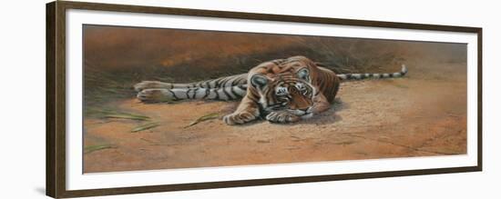 Tiger Cub Heat of the Day-Michael Jackson-Framed Giclee Print