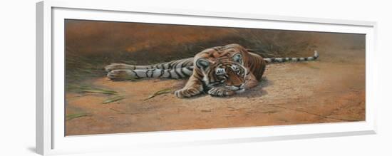 Tiger Cub Heat of the Day-Michael Jackson-Framed Giclee Print