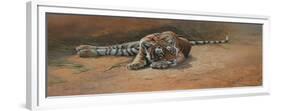 Tiger Cub Heat of the Day-Michael Jackson-Framed Giclee Print