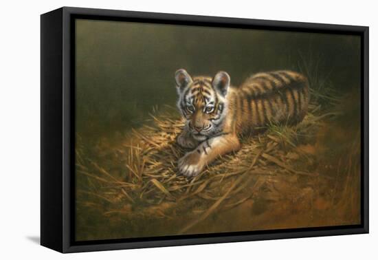 Tiger Cub-Michael Jackson-Framed Stretched Canvas