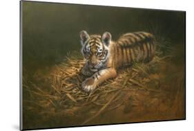 Tiger Cub-Michael Jackson-Mounted Giclee Print