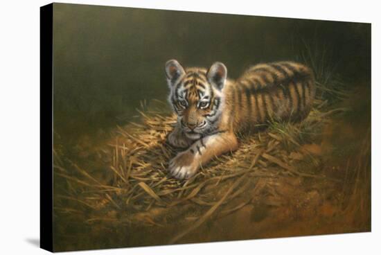 Tiger Cub-Michael Jackson-Stretched Canvas
