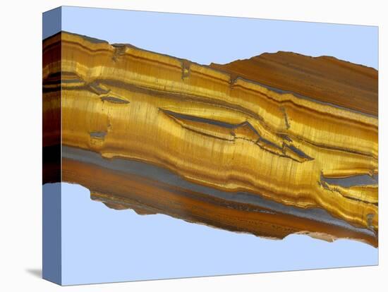 Tiger Eye Gemstone-Walter Geiersperger-Stretched Canvas