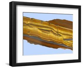 Tiger Eye Gemstone-Walter Geiersperger-Framed Photographic Print