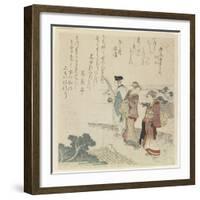 Tiger Gate, 1818-Ryuryukyo Shinsai-Framed Giclee Print