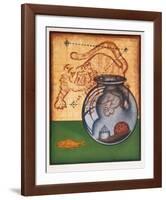 Tiger, Goldfish and Bowl-Tighe O'Donoghue-Framed Limited Edition