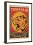 Tiger Head Safety Matches-null-Framed Art Print