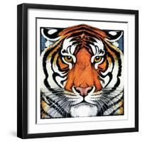 "Tiger Head,"September 18, 1926-Paul Bransom-Framed Giclee Print