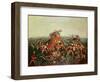 Tiger Hunt, 1892-Jean-baptiste Guiraud-Framed Giclee Print