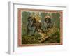 Tiger Hunt-null-Framed Giclee Print