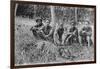 Tiger Hunters, Tonkin, Vietnam, 20th Century-null-Framed Giclee Print