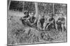 Tiger Hunters, Tonkin, Vietnam, 20th Century-null-Mounted Giclee Print