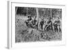 Tiger Hunters, Tonkin, Vietnam, 20th Century-null-Framed Giclee Print