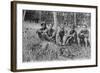 Tiger Hunters, Tonkin, Vietnam, 20th Century-null-Framed Giclee Print