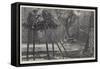 Tiger-Hunting in Mysore, India-Richard Caton Woodville II-Framed Stretched Canvas