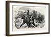 Tiger Hunting with Elephants in India-null-Framed Giclee Print