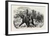 Tiger Hunting with Elephants in India-null-Framed Giclee Print