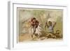 Tiger Hunting-null-Framed Giclee Print