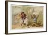 Tiger Hunting-null-Framed Giclee Print