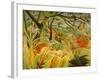 Tiger in a Tropical Storm (Surprised!) 1891-Henri Rousseau-Framed Giclee Print