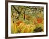 Tiger in a Tropical Storm (Surprised!) 1891-Henri Rousseau-Framed Giclee Print