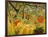 Tiger in a Tropical Storm (Surprised!) 1891-Henri Rousseau-Framed Giclee Print