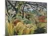 Tiger in a Tropical Storm (Surprised!)-Henri Rousseau-Mounted Art Print