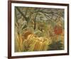 Tiger In A Tropical Storm-Henri Rousseau-Framed Giclee Print