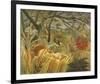 Tiger In A Tropical Storm-Henri Rousseau-Framed Giclee Print