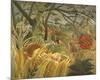 Tiger In A Tropical Storm-Henri Rousseau-Mounted Giclee Print