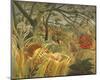 Tiger In A Tropical Storm-Henri Rousseau-Mounted Giclee Print