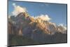 Tiger Leaping Gorge, UNESCO World Heritage Site, and Jade Dragon Snow Mountain (Yulong Xueshan), Yu-Ian Trower-Mounted Photographic Print