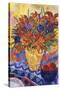 Tiger Lilies and Irises-Lorraine Platt-Stretched Canvas