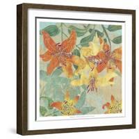 Tiger Lilies I-R. Collier-Morales-Framed Art Print