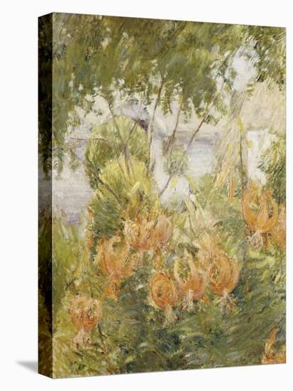 Tiger Lilies-John Henry Twachtman-Stretched Canvas