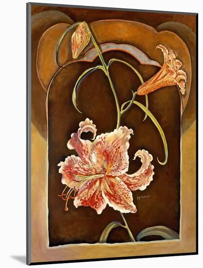 Tiger Lilies-Judy Mastrangelo-Mounted Giclee Print