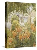 Tiger Lilies-John Henry Twachtman-Stretched Canvas