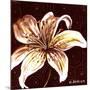 Tiger Lily 2-Cherie Roe Dirksen-Mounted Giclee Print