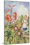 Tiger Lily, from 'Through the Looking Glass' by Lewis Carroll (1832-98)-John Tenniel-Mounted Giclee Print