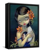 Tiger Lily, Tiger Nautilus-Jasmine Becket-Griffith-Framed Stretched Canvas